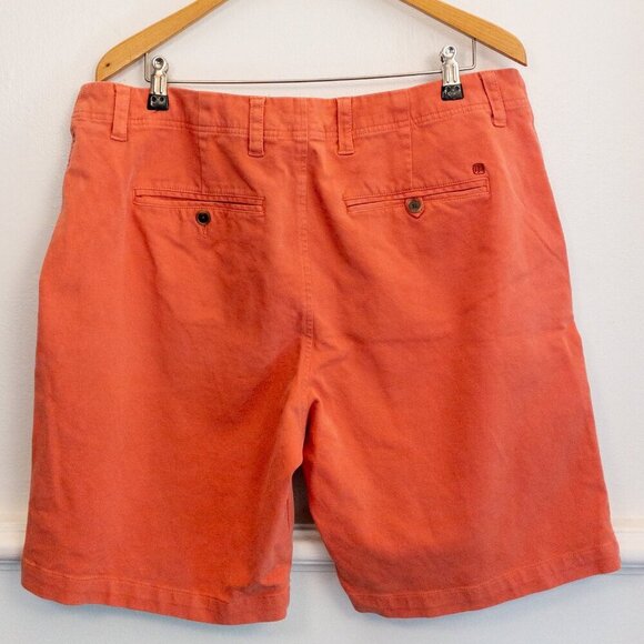 Tori Richard Coral Cotton Stretch Shorts – Size 38, Resort Casual Style - Picture 2 of 4